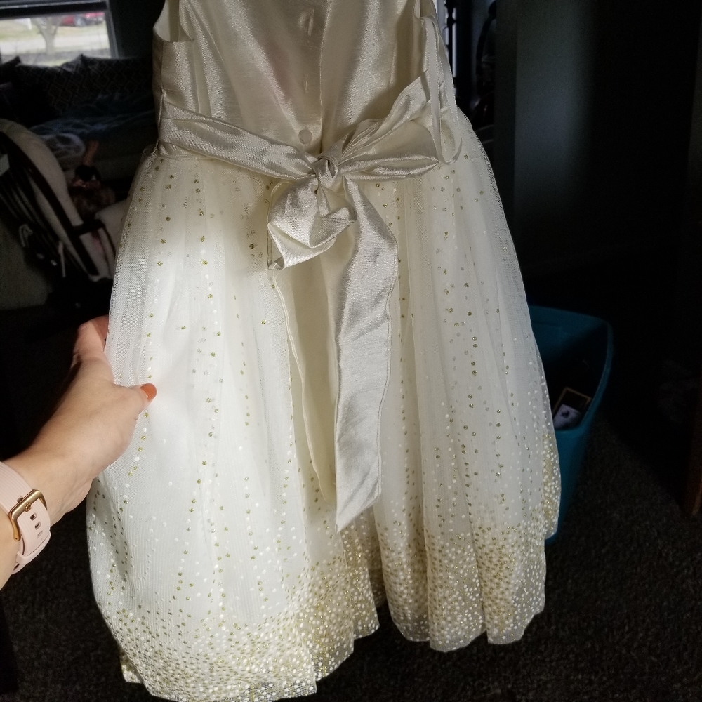 David's Bridal Flower Girl Dress size 3 - Picture 2 of 8